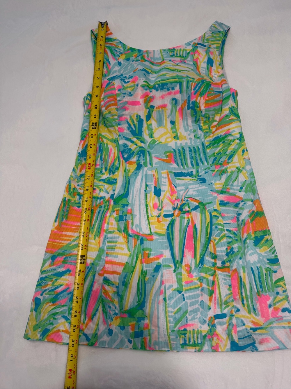 Lilly Pulitzer Courtney Shift Dress in Sea Salt and Sun Size - Picture 3 of 5